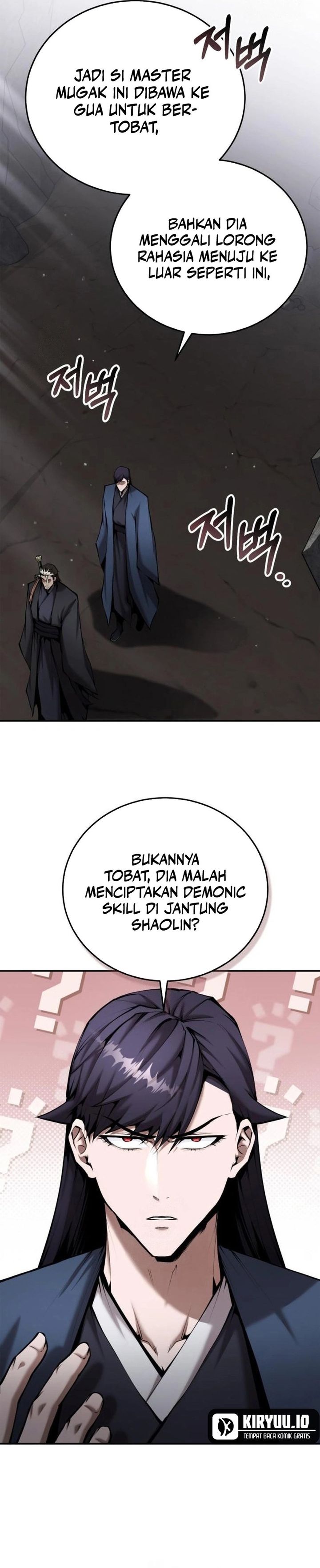 The Demonic Cult Leader Is Too Reluctant Chapter 60 Bahasa Indonesia