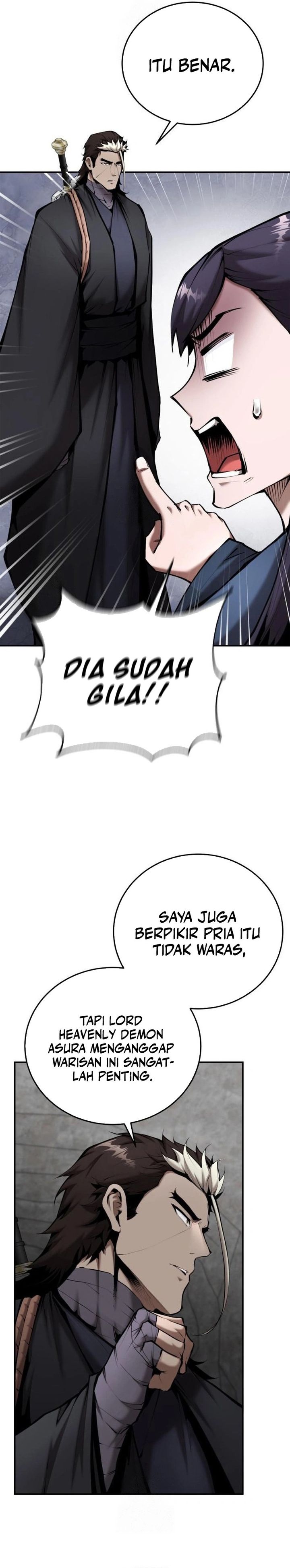 The Demonic Cult Leader Is Too Reluctant Chapter 60 Bahasa Indonesia