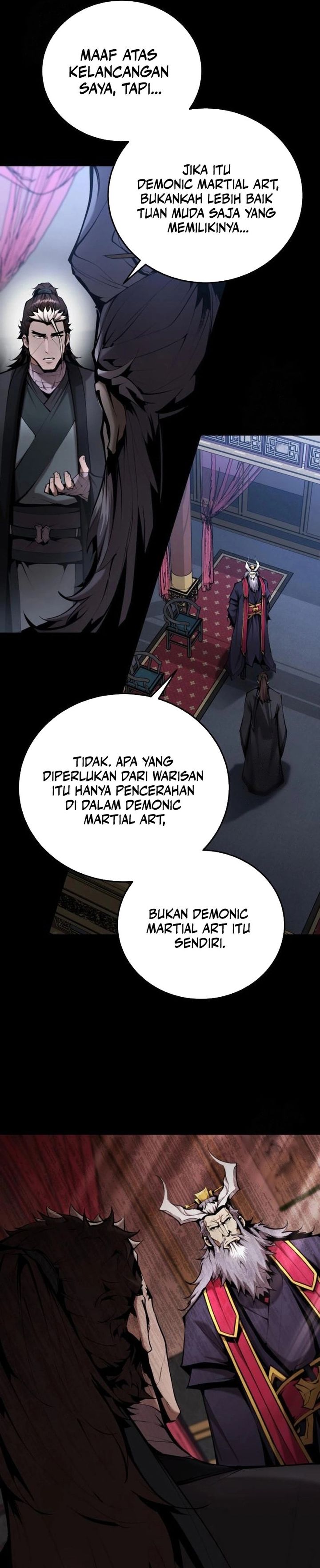 The Demonic Cult Leader Is Too Reluctant Chapter 60 Bahasa Indonesia