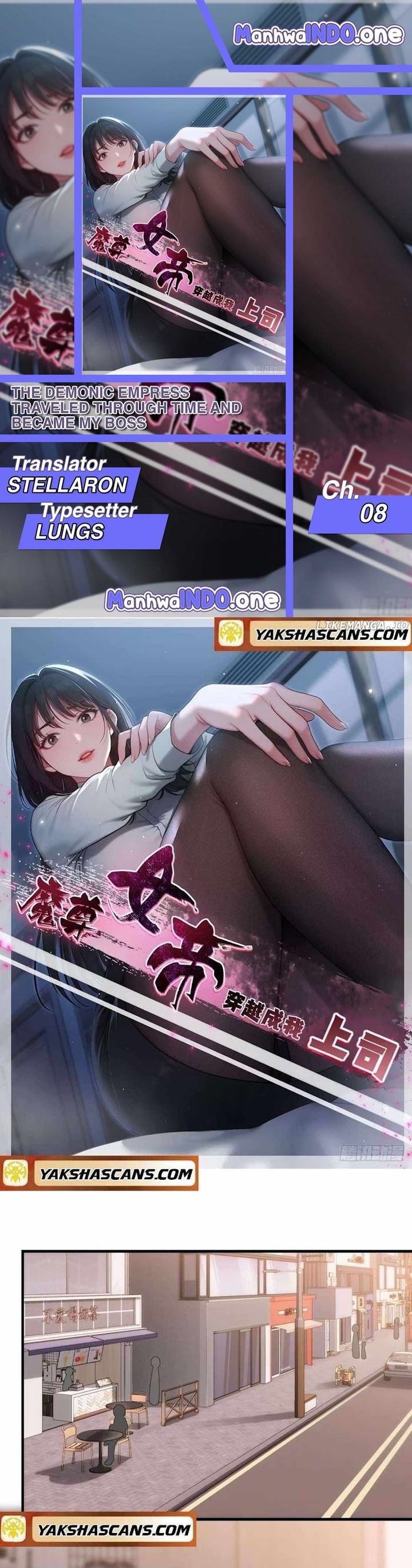 The Demonic Empress Traveled Through Time And Became My Boss Chapter 08 Bahasa Indonesia