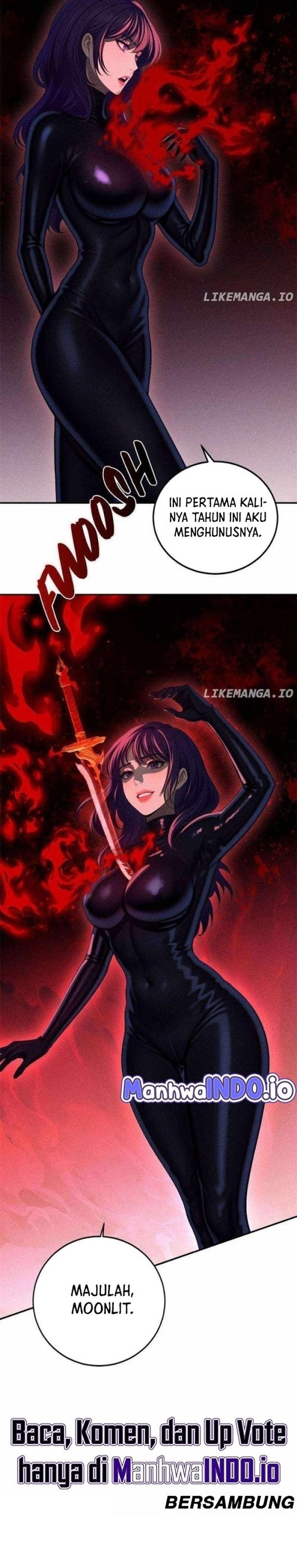 The Demonic Empress Traveled Through Time And Became My Boss Chapter 36 Bahasa Indonesia