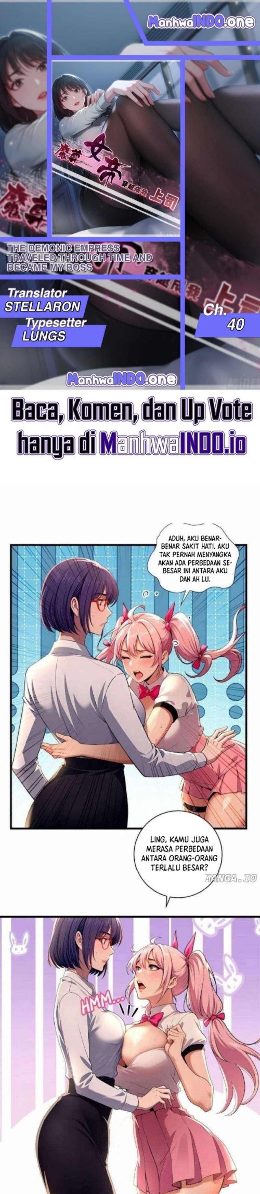 The Demonic Empress Traveled Through Time And Became My Boss chapter 40