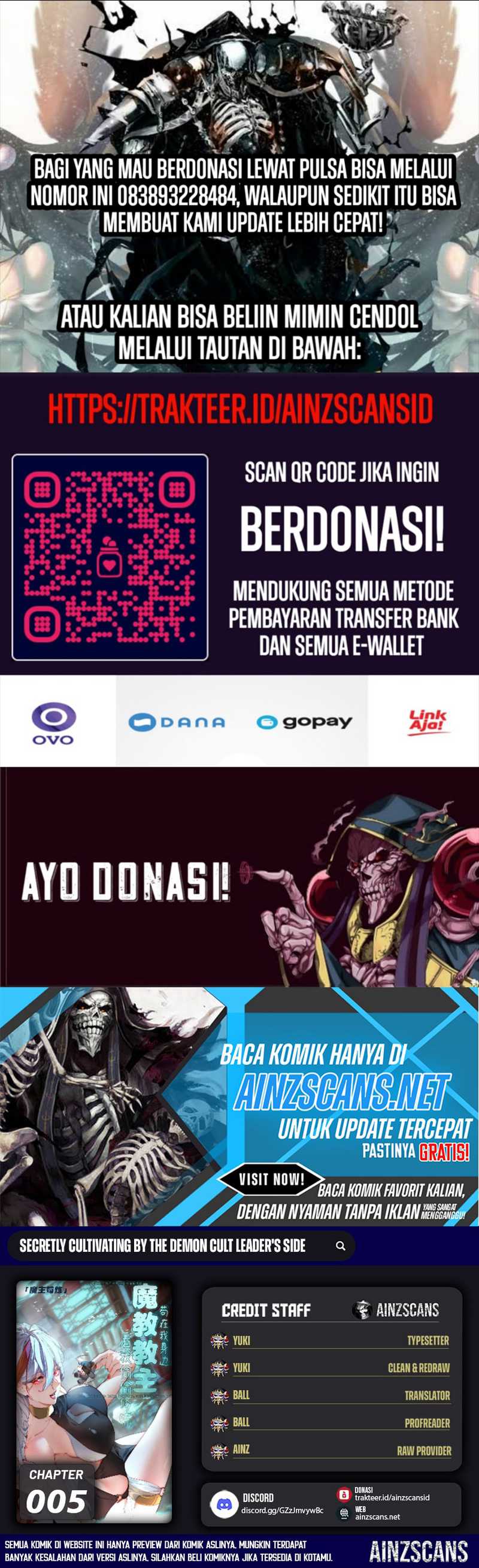 The Demonic Sect Master’s Secret Apprentice Chapter 05 Bahasa Indonesia