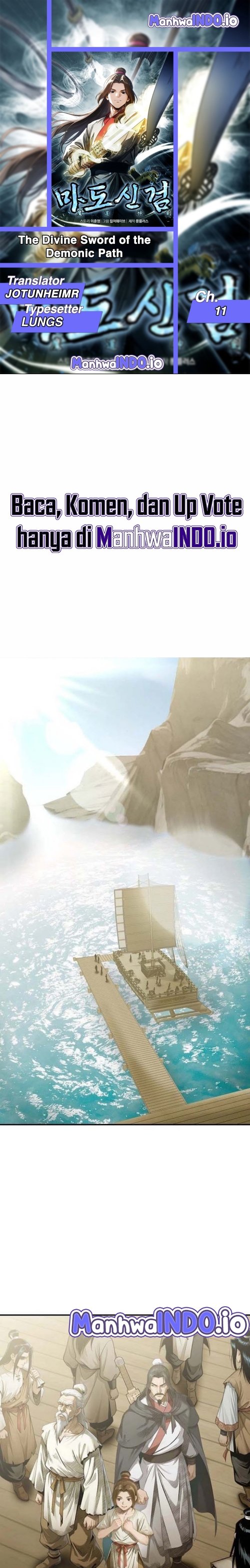 The Divine Sword of the Demonic Path Chapter 11 Bahasa Indonesia