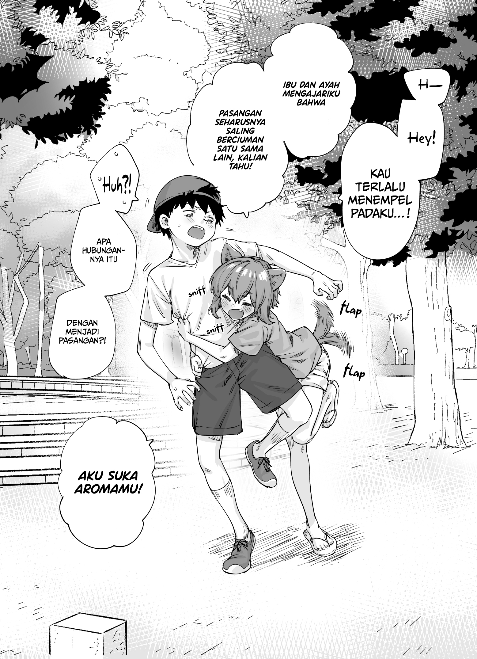 The Doggy Childhood Friend Constantly Trying to Make Me Her Mate chapter 2