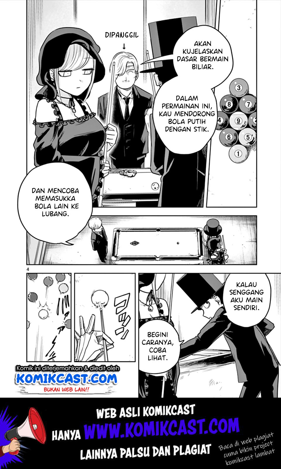 The Duke of Death and his Black Maid Chapter 19 Bahasa Indonesia