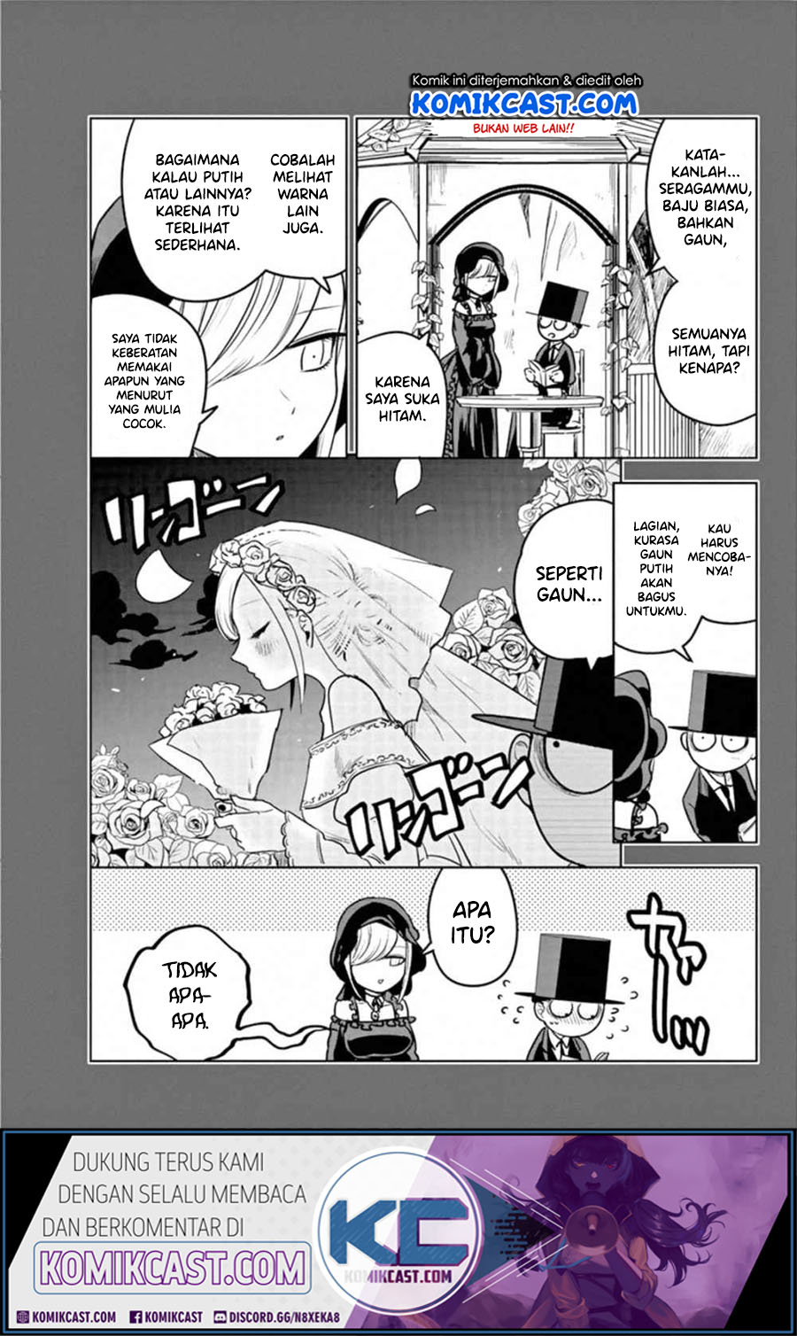 The Duke of Death and his Black Maid Chapter 41.1 Bahasa Indonesia