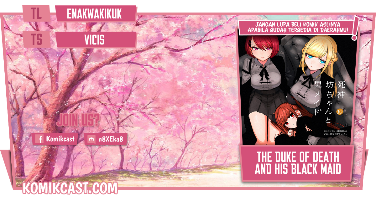 The Duke of Death and his Black Maid Chapter 155 Bahasa Indonesia