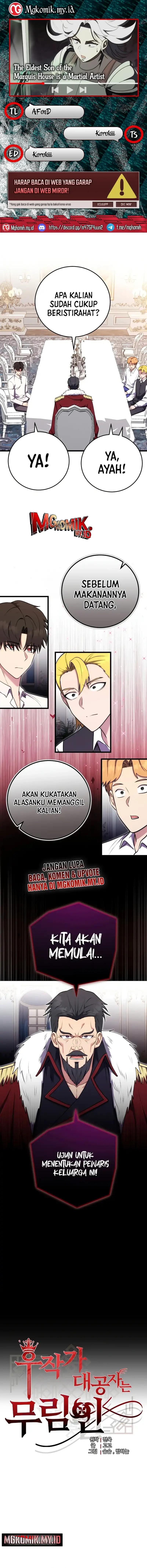 The Eldest Son of the Marquis House is a Martial Artist chapter 27