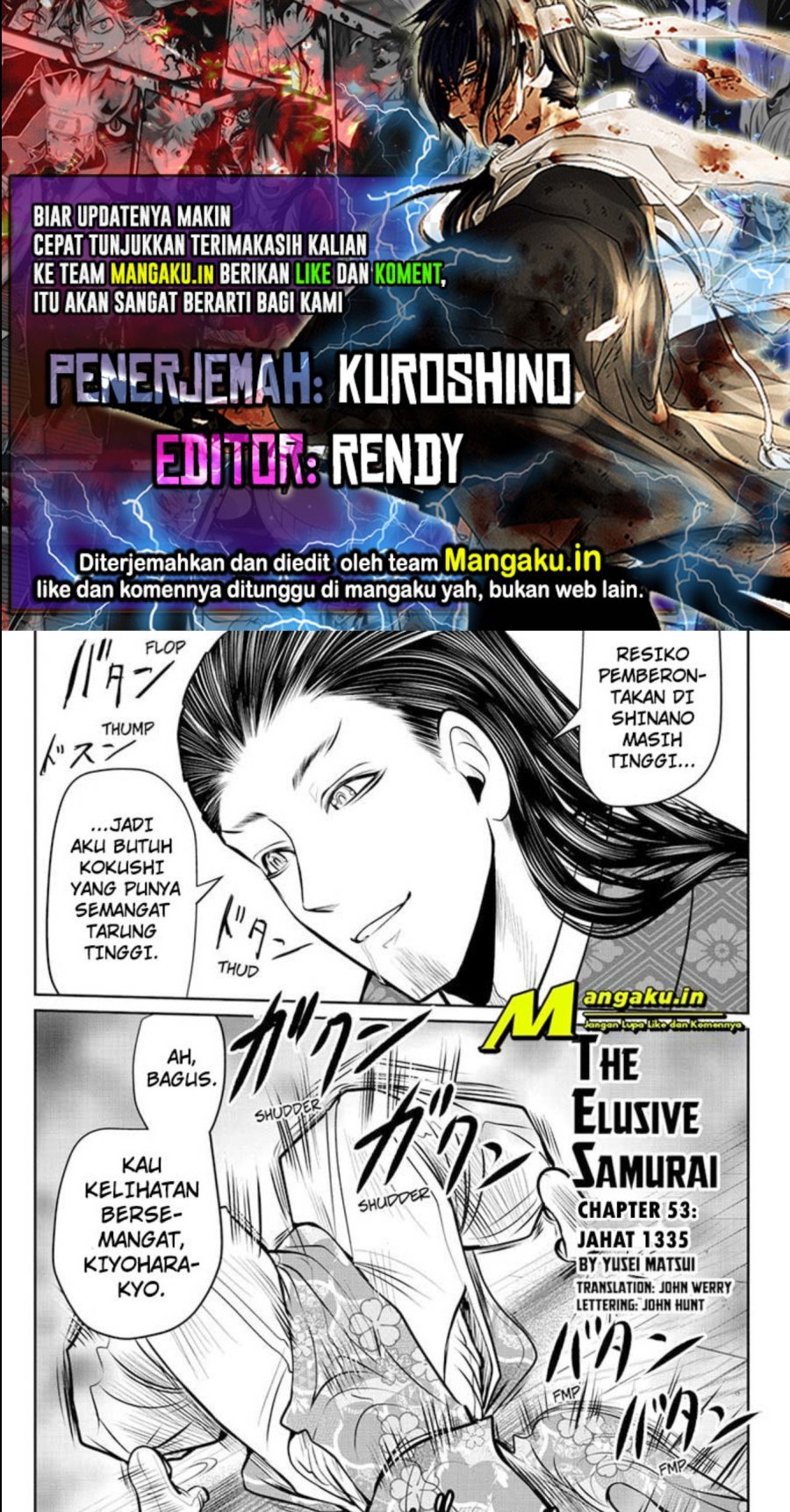 The Elusive Samurai Chapter 53 Bahasa Indonesia