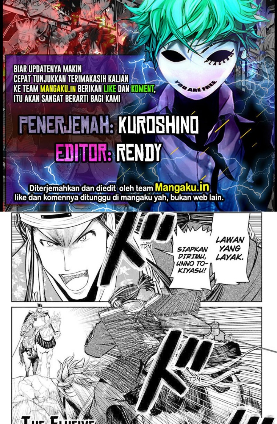 The Elusive Samurai Chapter 76 Bahasa Indonesia