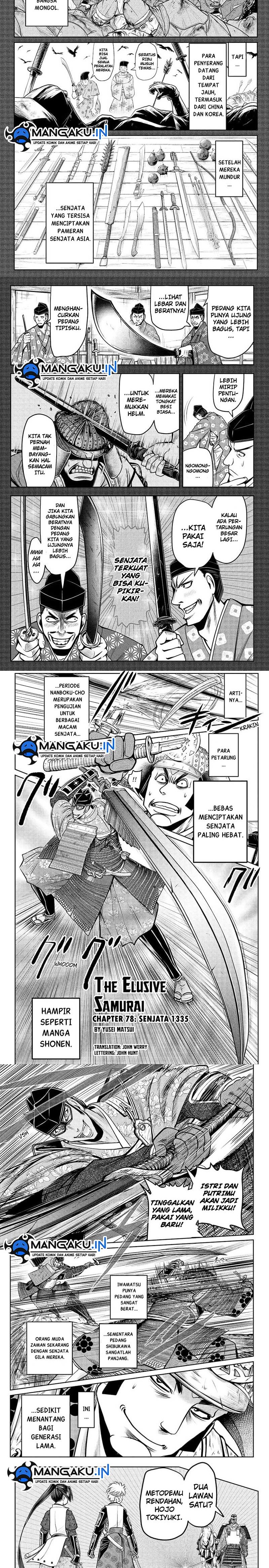 The Elusive Samurai Chapter 78 Bahasa Indonesia