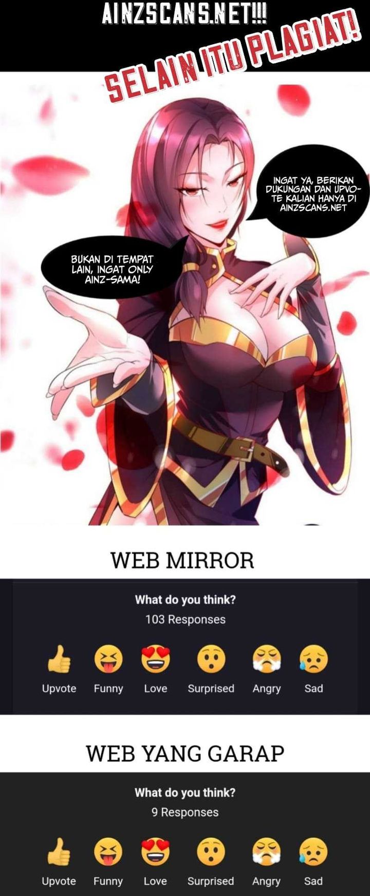 The End of the World is Just a Game to Me Chapter 68 Bahasa Indonesia