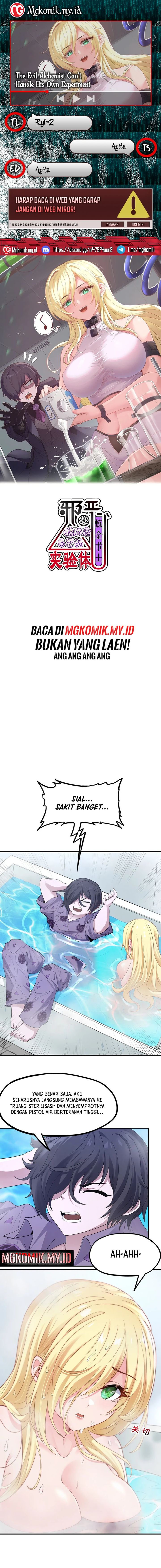 The Evil Alchemist Can’t Handle His Own Experiment Chapter 07 Bahasa Indonesia
