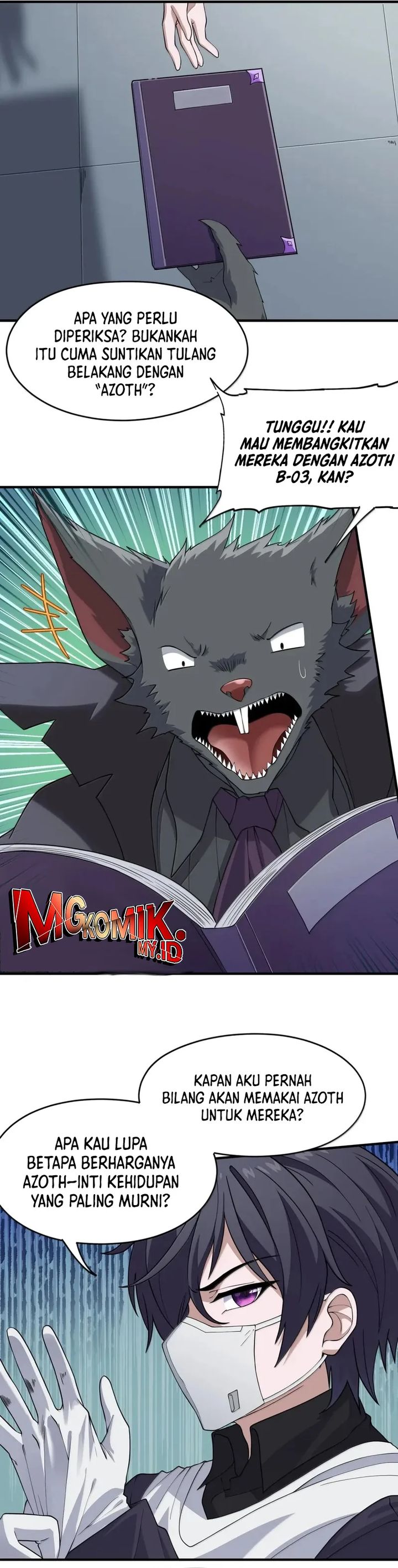 The Evil Alchemist Can’t Handle His Own Experiment chapter 43