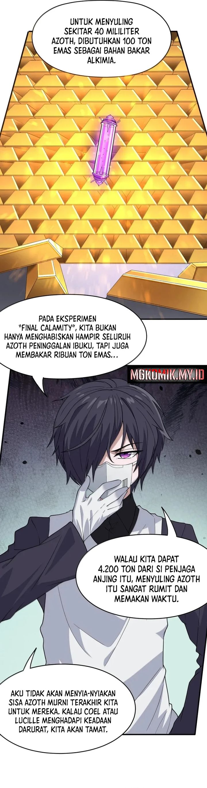 The Evil Alchemist Can’t Handle His Own Experiment chapter 43