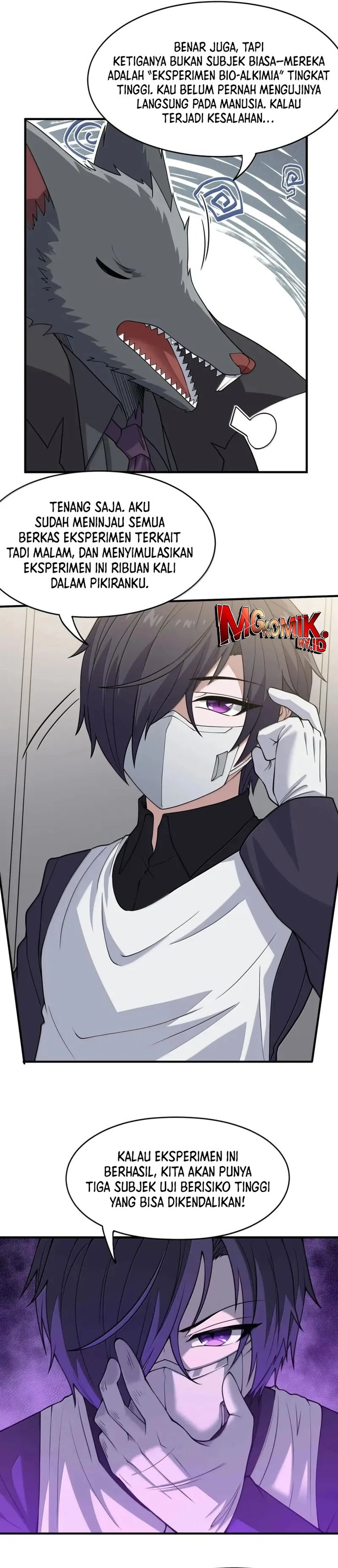 The Evil Alchemist Can’t Handle His Own Experiment chapter 43