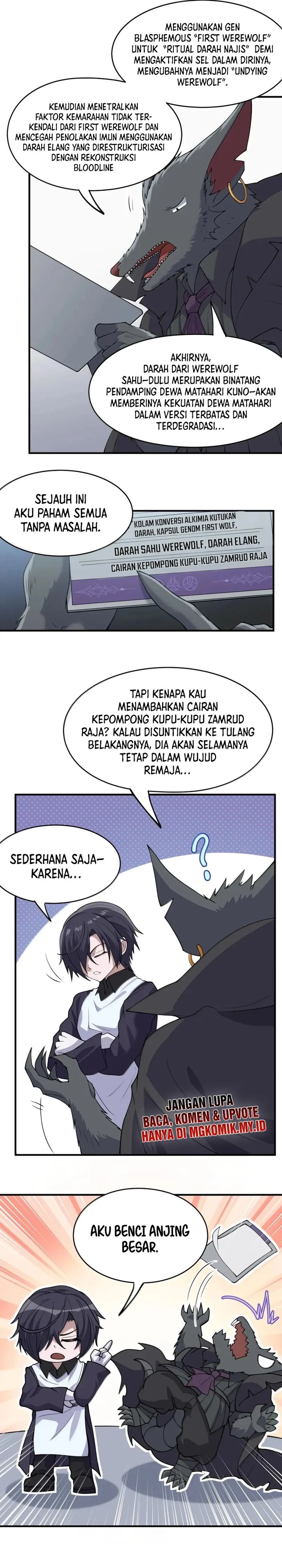 The Evil Alchemist Can’t Handle His Own Experiment chapter 43