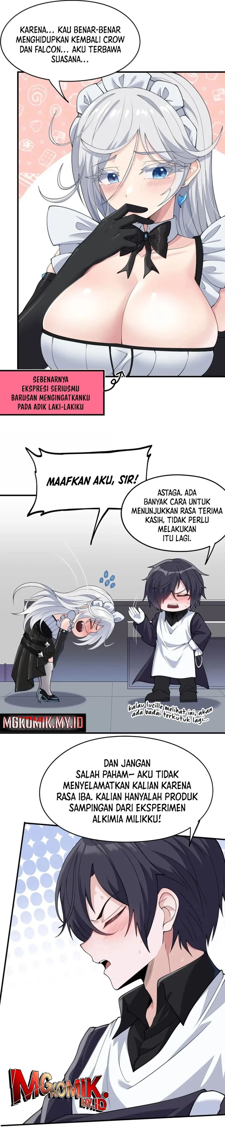 The Evil Alchemist Can’t Handle His Own Experiment chapter 43