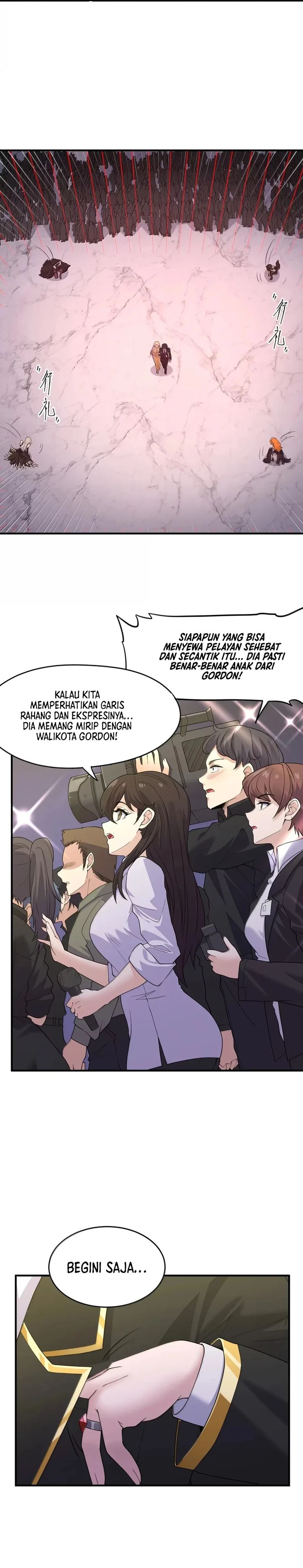 The Evil Alchemist Can’t Handle His Own Experiment Chapter 59 Bahasa Indonesia
