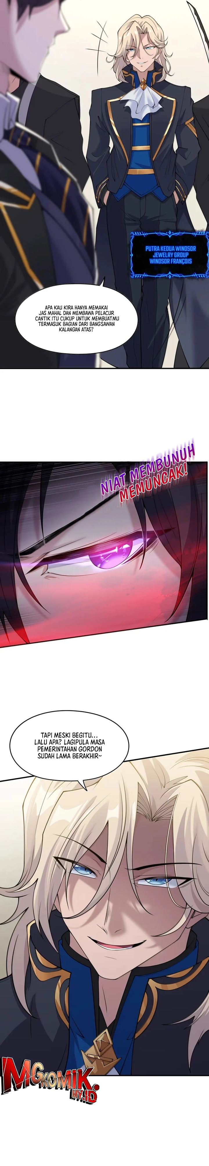 The Evil Alchemist Can’t Handle His Own Experiment Chapter 59 Bahasa Indonesia