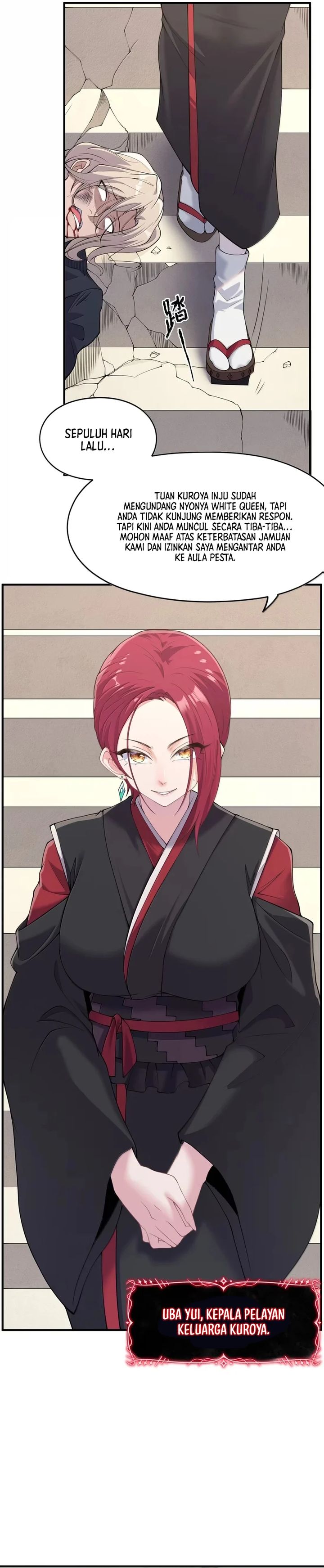 The Evil Alchemist Can’t Handle His Own Experiment Chapter 59 Bahasa Indonesia