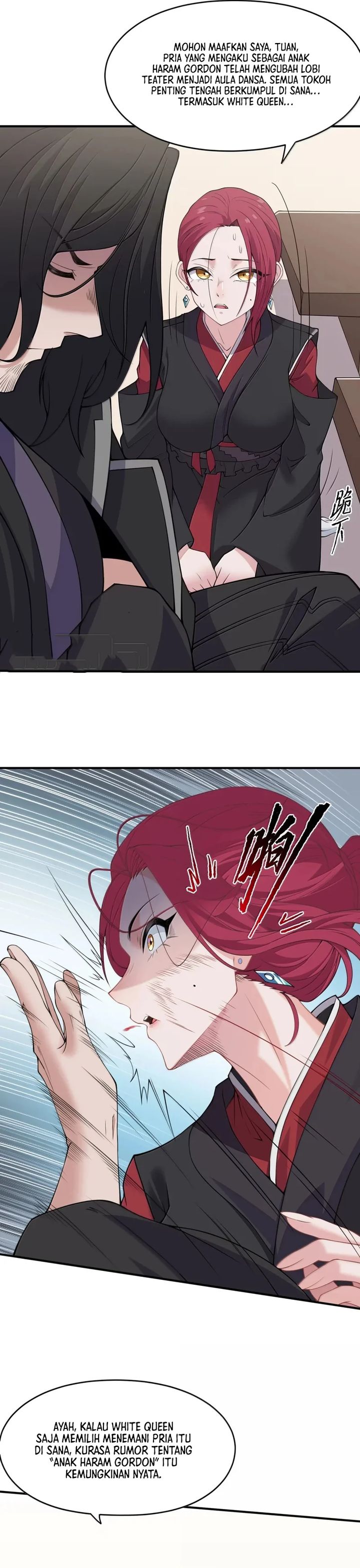 The Evil Alchemist Can’t Handle His Own Experiment Chapter 59 Bahasa Indonesia