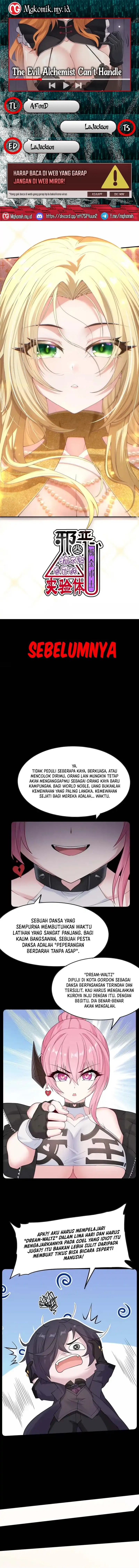 The Evil Alchemist Can’t Handle His Own Experiment chapter 62