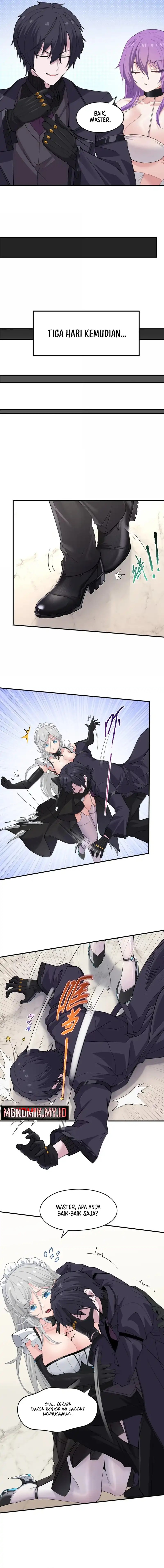 The Evil Alchemist Can’t Handle His Own Experiment Chapter 63 Bahasa Indonesia