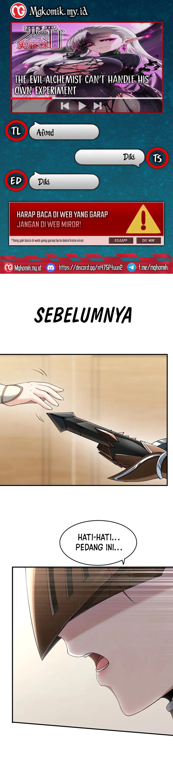 The Evil Alchemist Can’t Handle His Own Experiment chapter 69