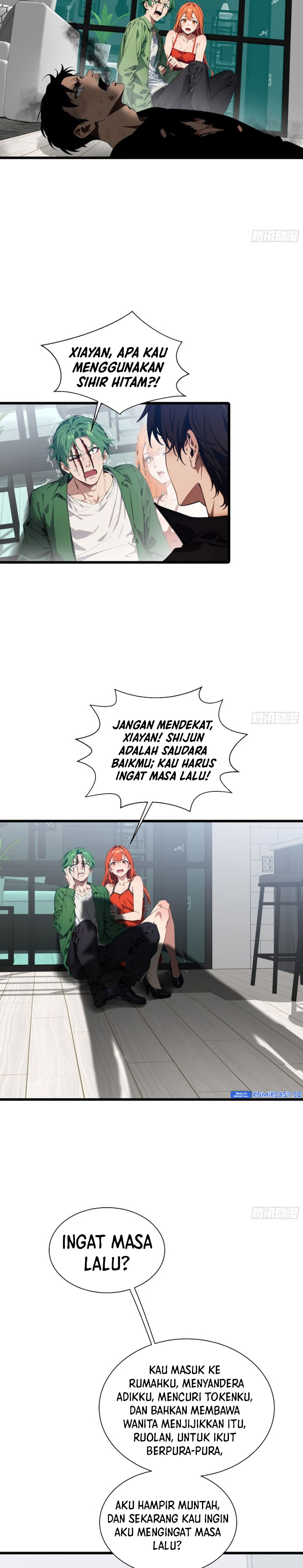 The Evil God Descends, I Own Great Hell Chapter 08 Bahasa Indonesia