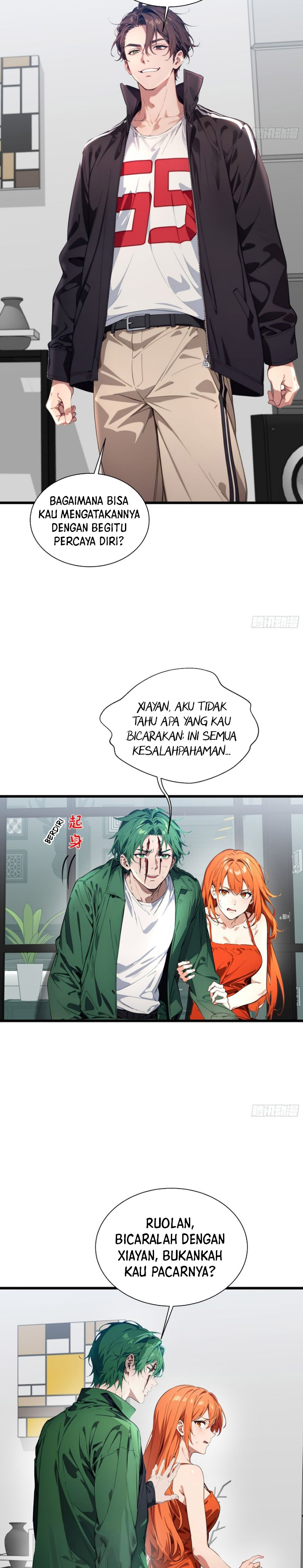 The Evil God Descends, I Own Great Hell Chapter 08 Bahasa Indonesia
