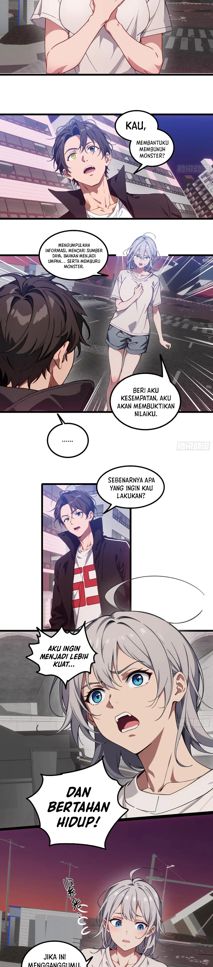 The Evil God Descends, I Own Great Hell Chapter 35 Bahasa Indonesia