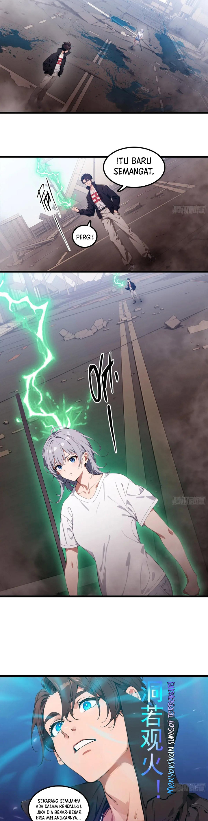 The Evil God Descends, I Own Great Hell Chapter 35 Bahasa Indonesia