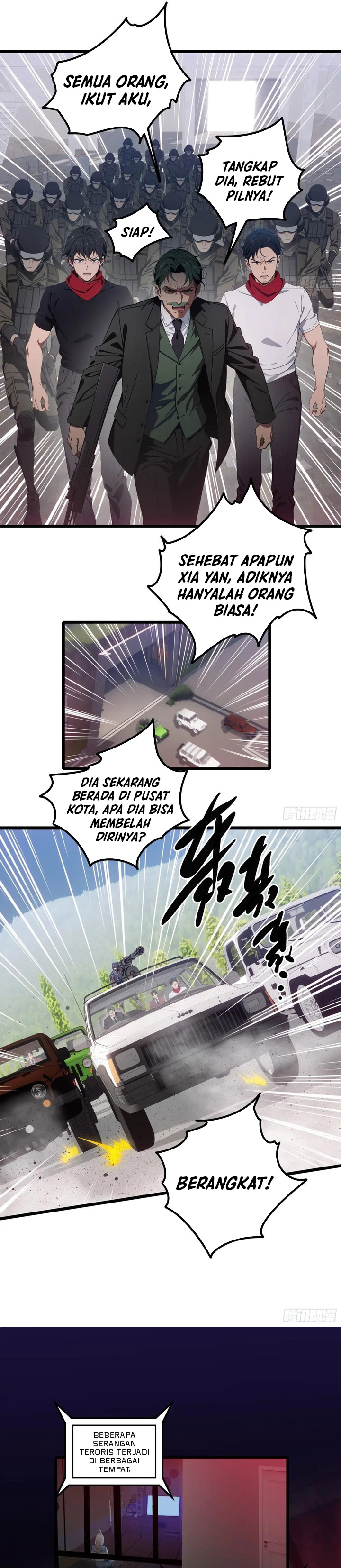 The Evil God Descends, I Own Great Hell Chapter 35 Bahasa Indonesia