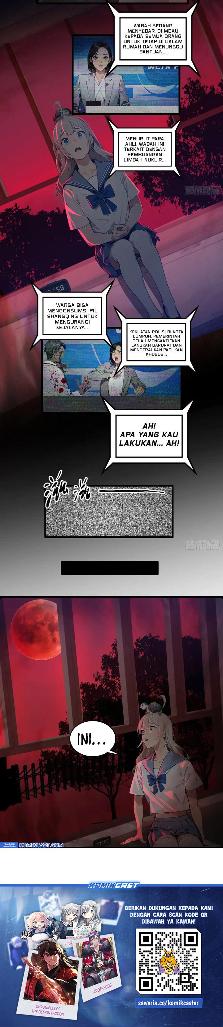 The Evil God Descends, I Own Great Hell Chapter 35 Bahasa Indonesia