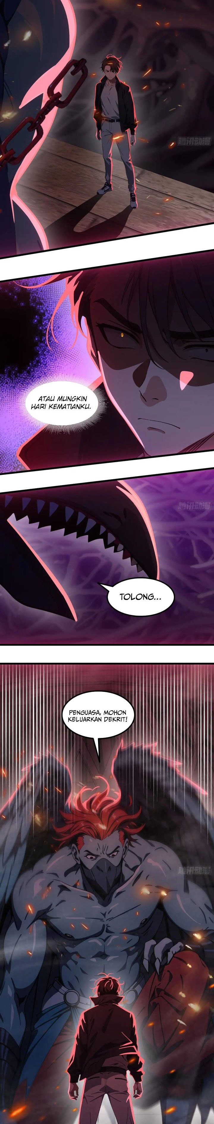 The Evil God Descends, I Own Great Hell chapter 46