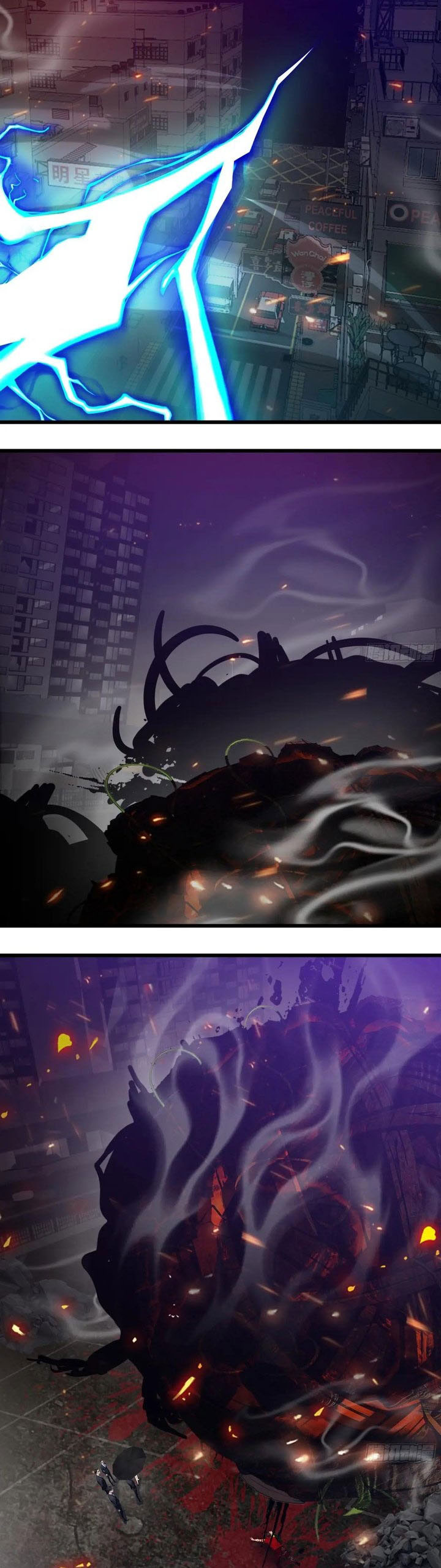 The Evil God Descends, I Own Great Hell chapter 46