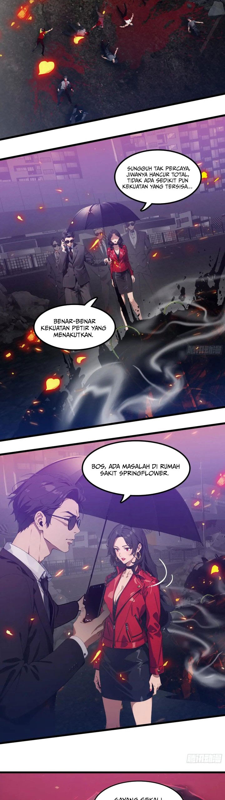 The Evil God Descends, I Own Great Hell chapter 46