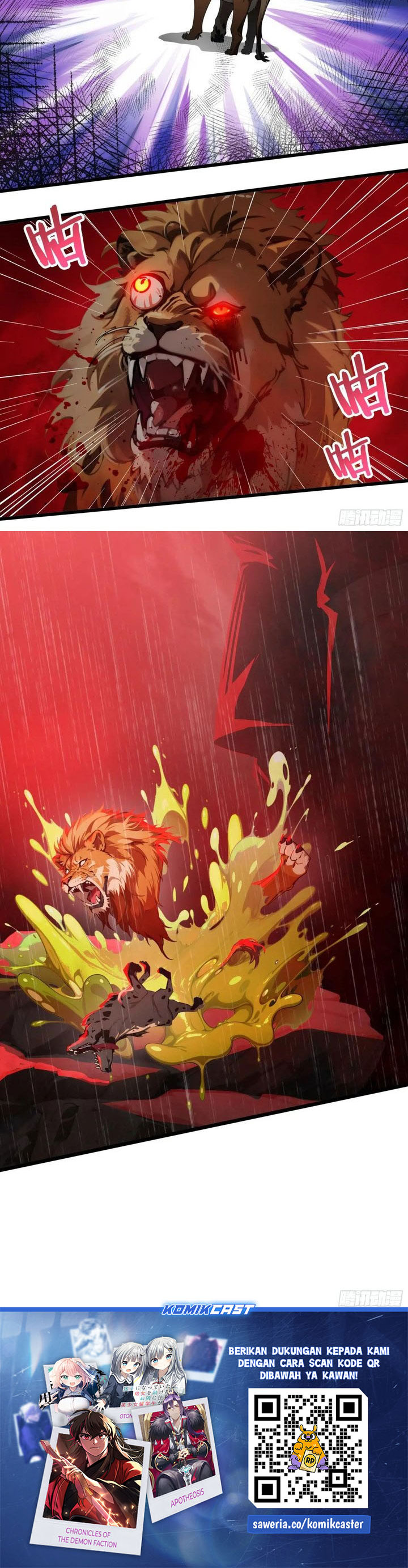 The Evil God Descends, I Own Great Hell chapter 46
