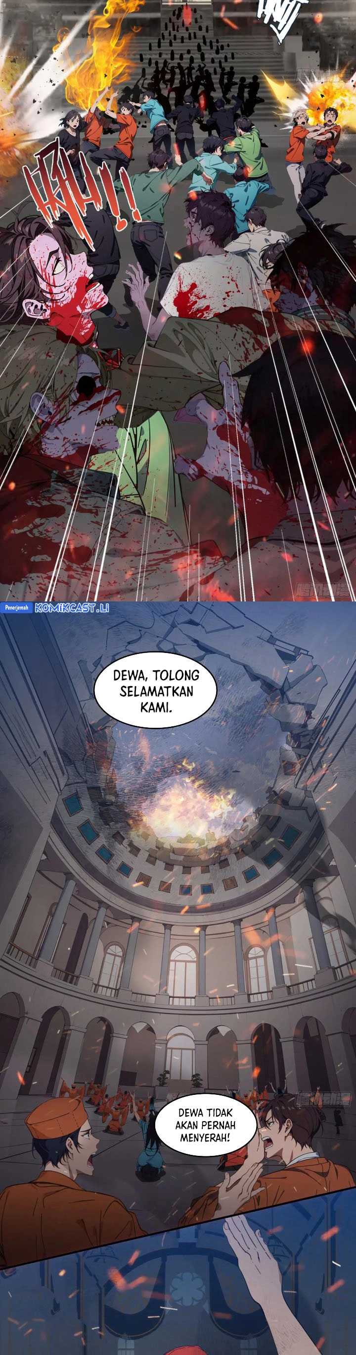 The Evil God Descends, I Own Great Hell Chapter 68 Bahasa Indonesia