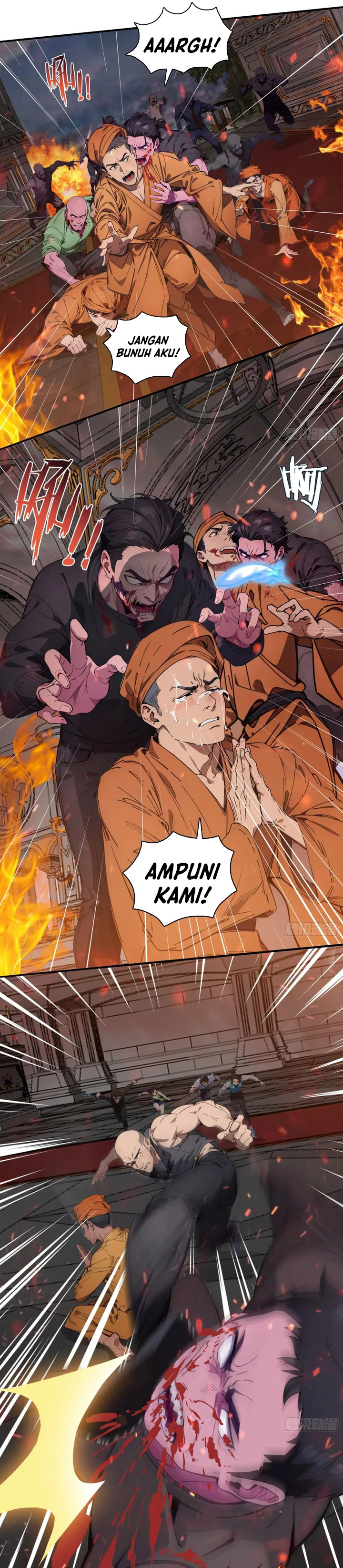 The Evil God Descends, I Own Great Hell Chapter 68 Bahasa Indonesia