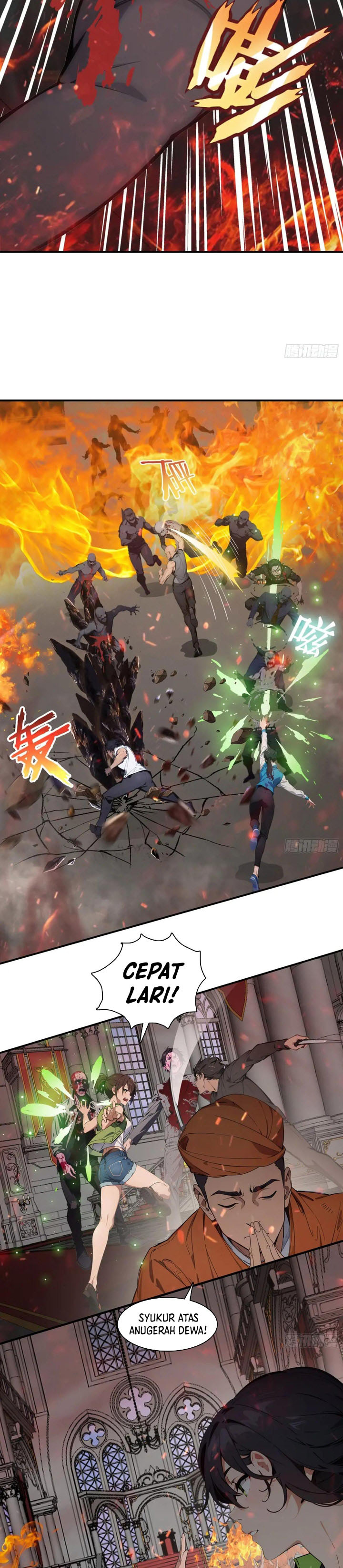 The Evil God Descends, I Own Great Hell Chapter 68 Bahasa Indonesia