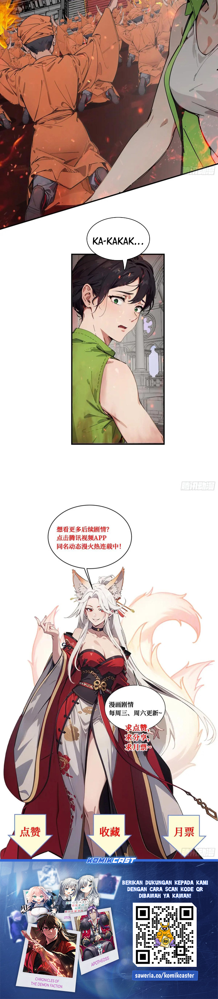 The Evil God Descends, I Own Great Hell Chapter 68 Bahasa Indonesia