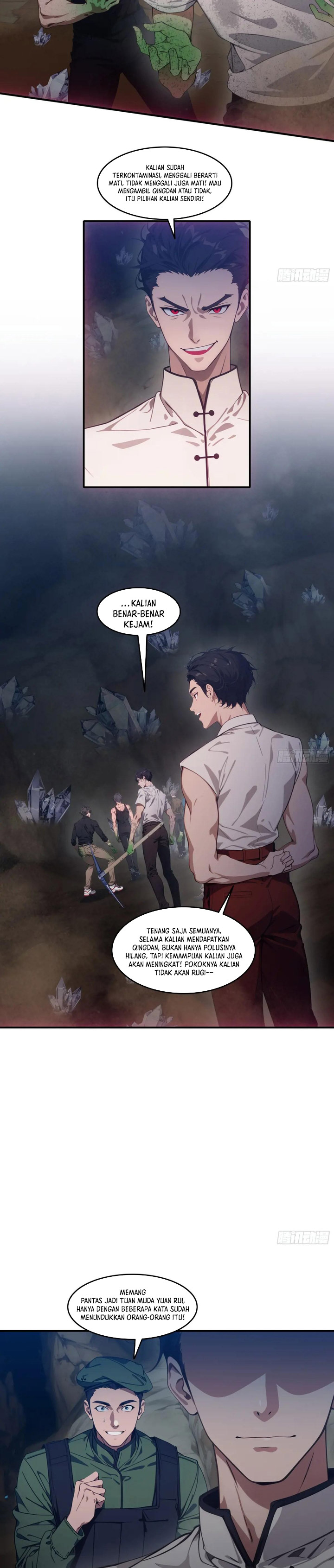The Evil God Descends, I Own Great Hell chapter 70