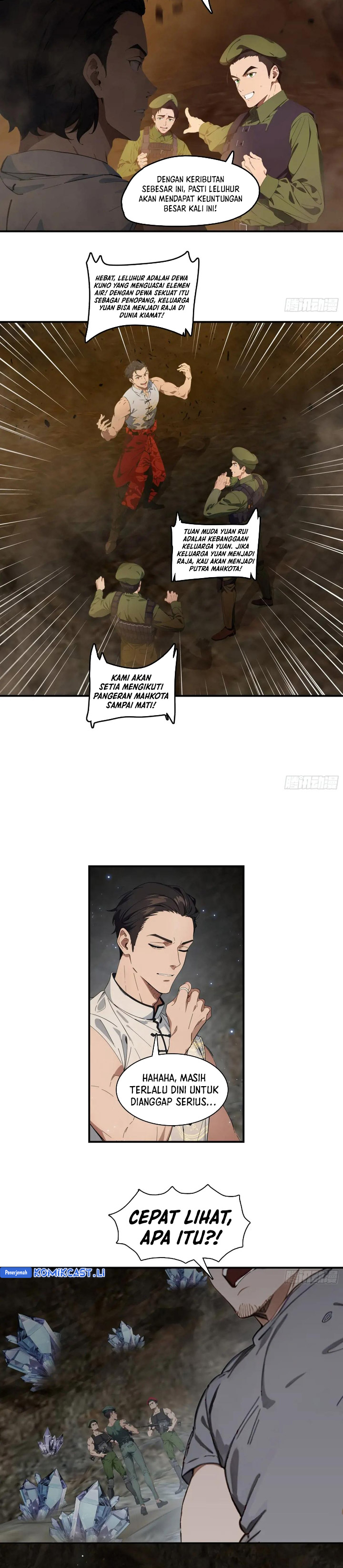 The Evil God Descends, I Own Great Hell chapter 70
