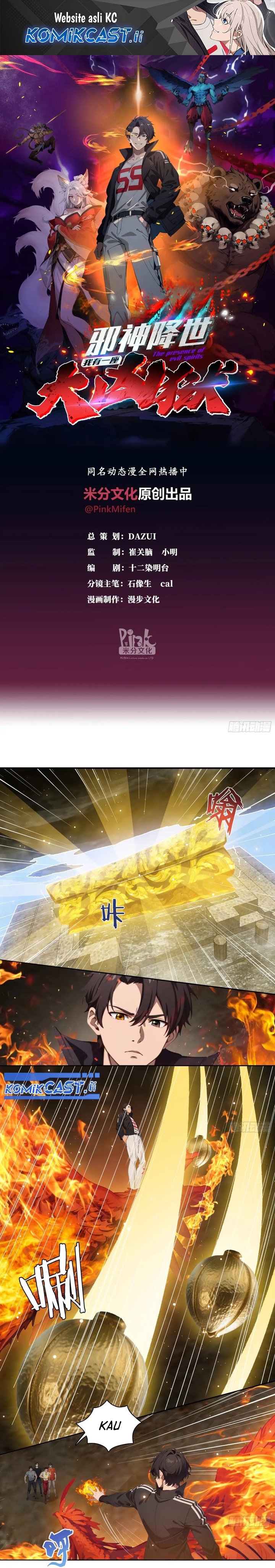 The Evil God Descends, I Own Great Hell chapter 72