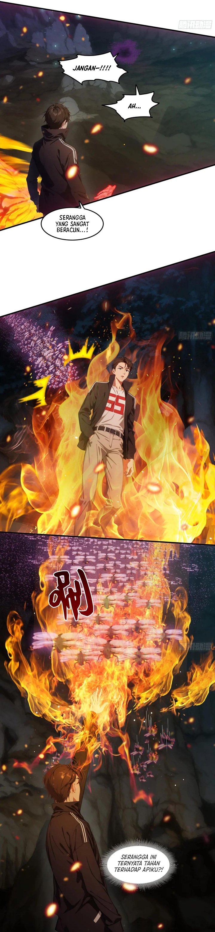 The Evil God Descends, I Own Great Hell chapter 72