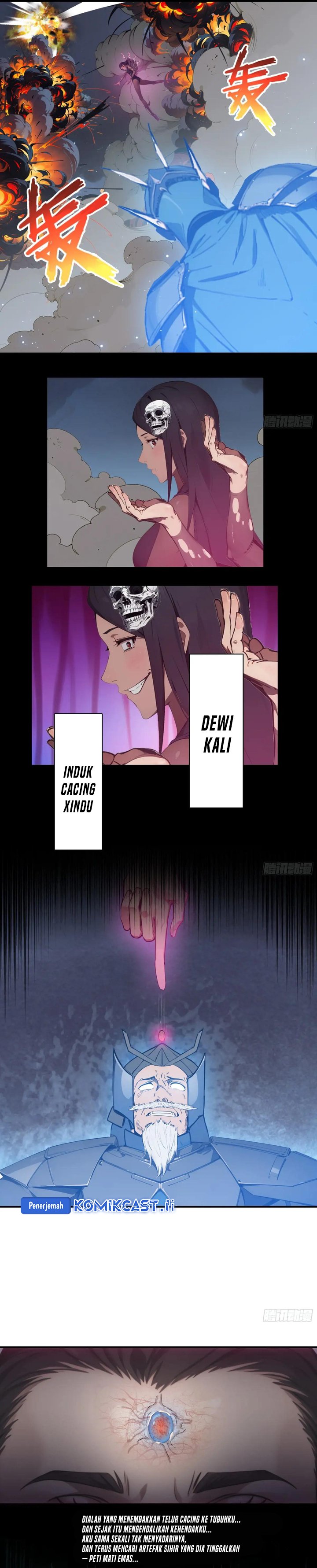 The Evil God Descends, I Own Great Hell chapter 73