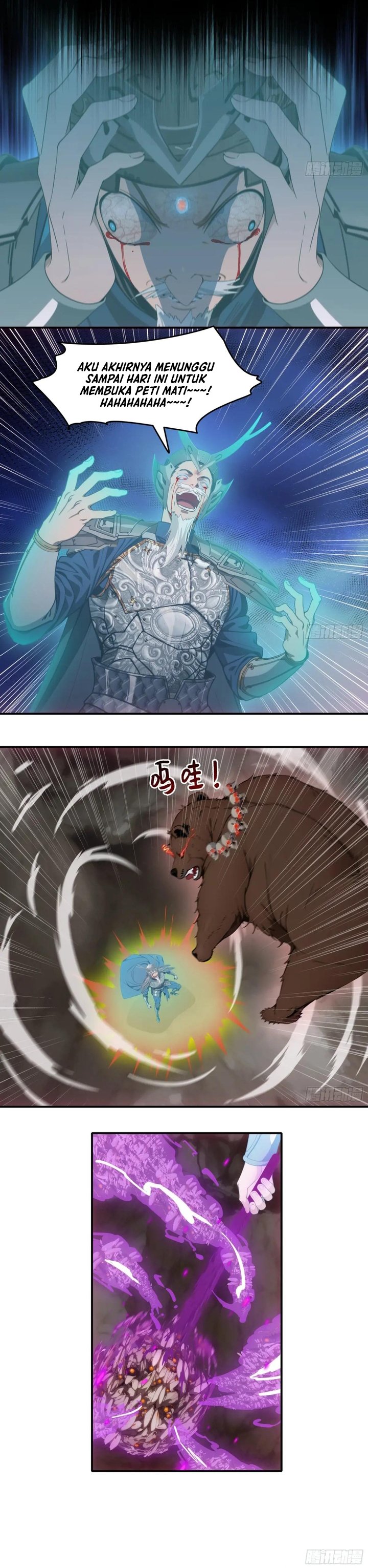 The Evil God Descends, I Own Great Hell chapter 73